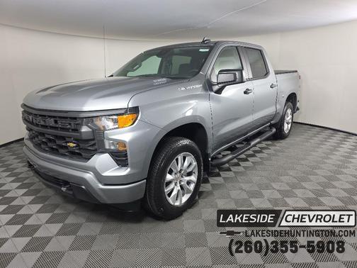 Sterling Gray Metallic 2026 Chevrolet Silverado 1500 Custom