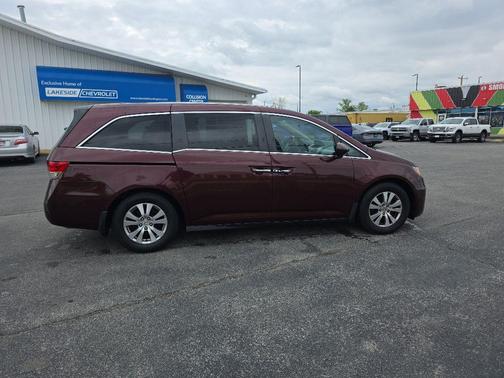 Maroon 2015 Honda Odyssey EX-L