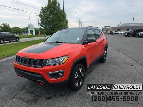 Spitfire Orange Clearcoat 2018 Jeep Compass Trailhawk
