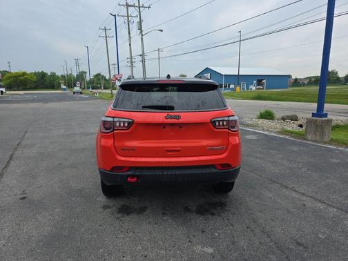 Spitfire Orange Clearcoat 2018 Jeep Compass Trailhawk
