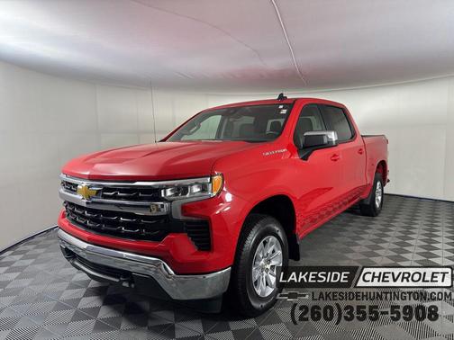 Red Hot 2025 Chevrolet Silverado 1500 LT