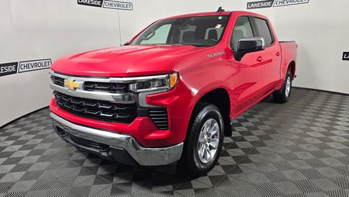 Red Hot 2025 Chevrolet Silverado 1500 LT