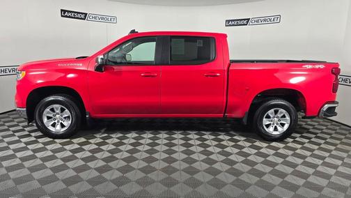 Red Hot 2025 Chevrolet Silverado 1500 LT