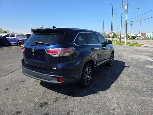 Nautical Blue Metallic 2016 Toyota Highlander XLE