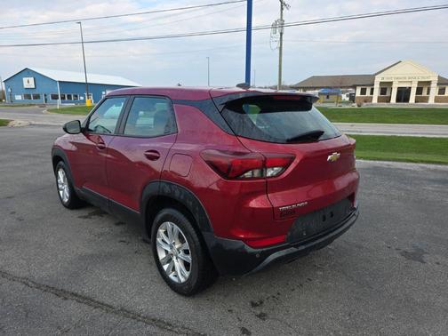 Scarlet Red Metallic 2021 Chevrolet Trailblazer LS