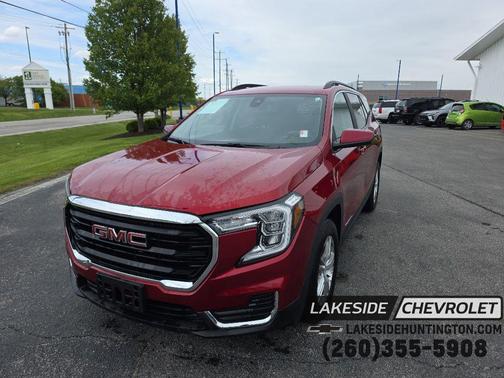 Cayenne Red Tintcoat 2022 GMC Terrain SLE
