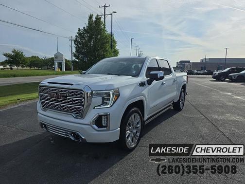 White Frost Tricoat 2021 GMC Sierra 1500 Denali