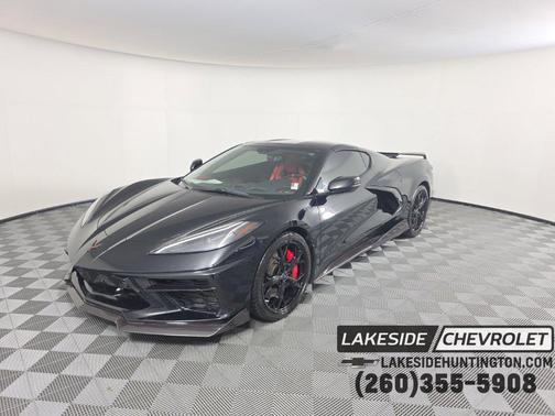Black 2020 Chevrolet Corvette Stingray w/3LT