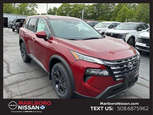 Scarlet Ember 2026 Nissan Rogue SV