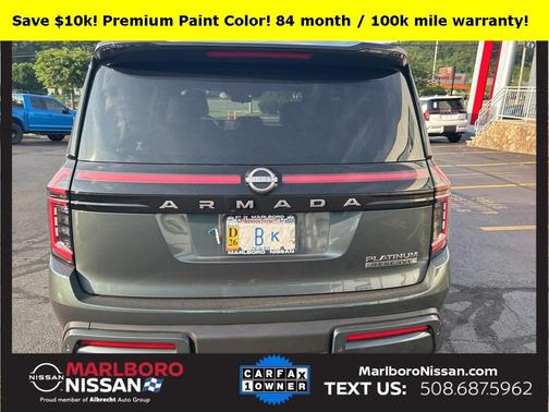 2025 Nissan Armada Platinum Reserve