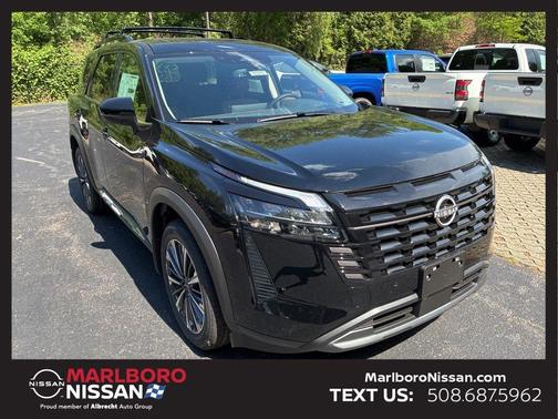 Black 2026 Nissan Pathfinder Platinum