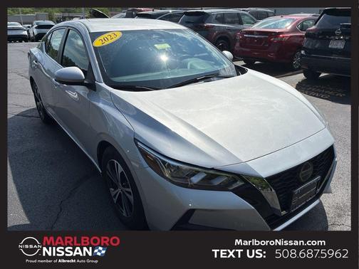 Brilliant Silver Metallic 2023 Nissan Sentra SV