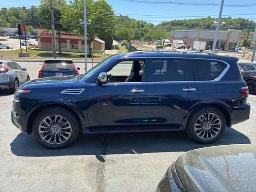 Hermosa Blue 2023 Nissan Armada Platinum