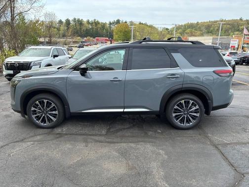 Boulder Gray Metallic 2026 Nissan Pathfinder Platinum