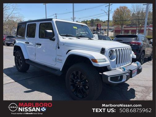 Bright White Clearcoat 2023 Jeep Wrangler 4xe Sahara