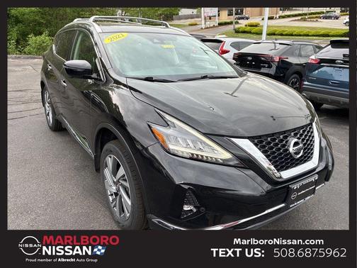 Magnetic Black 2021 Nissan Murano SL