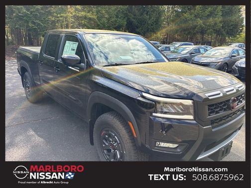 Black 2026 Nissan Frontier PRO-4X