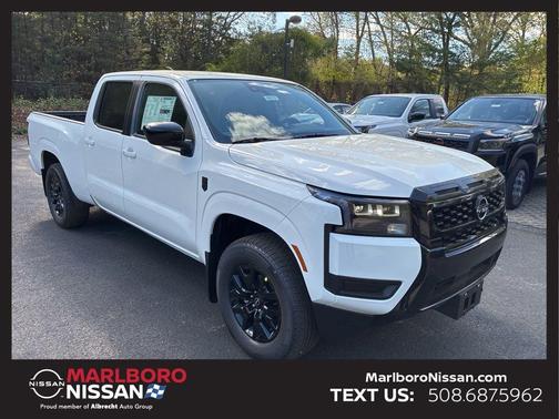 Glacier White 2026 Nissan Frontier SV