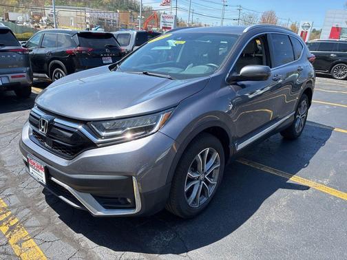 Gray 2021 Honda CR-V Touring