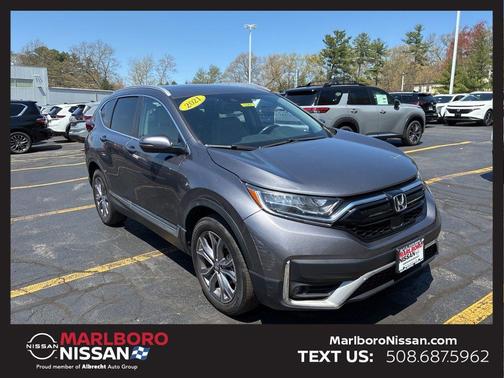 Gray 2021 Honda CR-V Touring