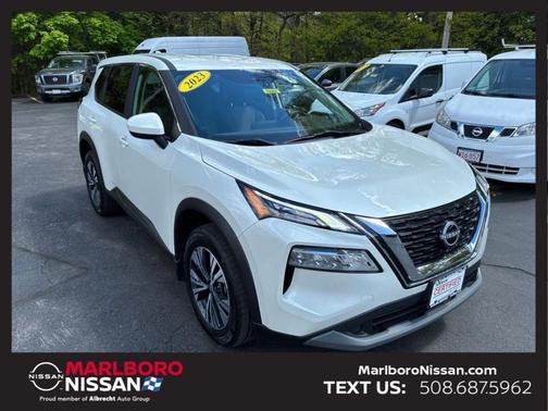 White 2023 Nissan Rogue SV