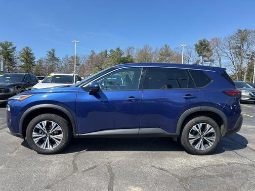 Caspian Blue Metallic 2021 Nissan Rogue SV
