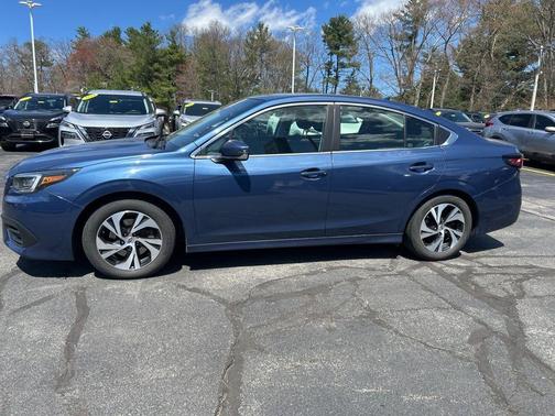 Blue 2021 Subaru Legacy Premium