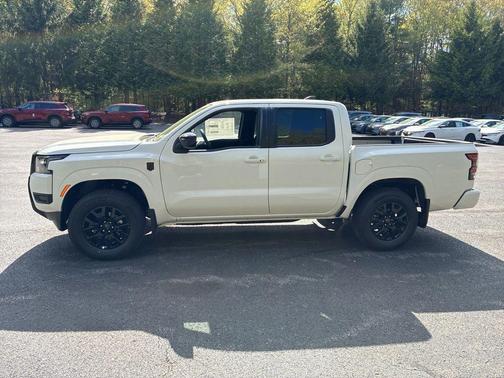Glacier White 2026 Nissan Frontier SV