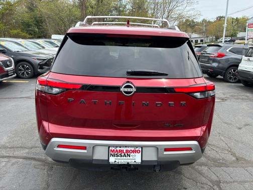 Scarlet Ember 2023 Nissan Pathfinder SL