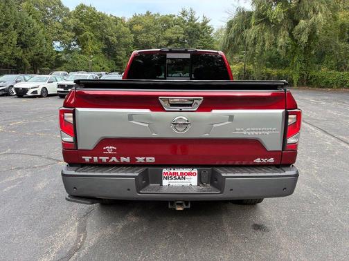 Cardinal Red Metallic 2021 Nissan Titan XD Platinum Reserve
