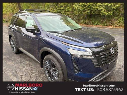 Deep Ocean Blue 2026 Nissan Pathfinder SL