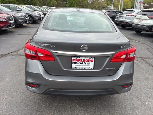 Gun Metallic 2019 Nissan Sentra SV