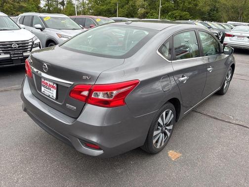 Gun Metallic 2019 Nissan Sentra SV