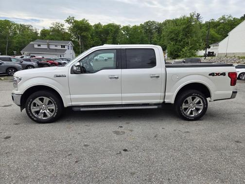White 2018 Ford F-150 Lariat