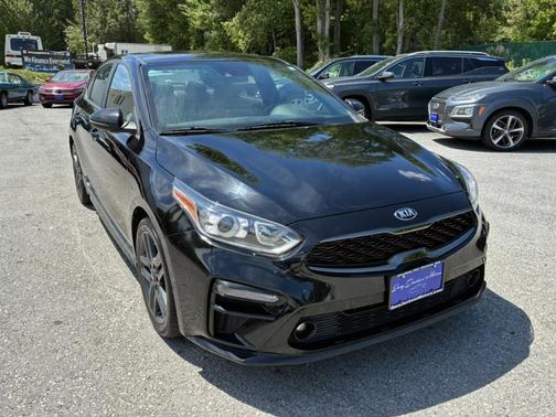 Black 2021 Kia Forte GT-Line