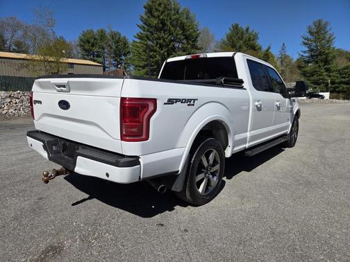 White 2017 Ford F-150 Lariat