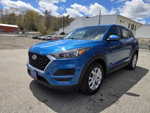 Blue 2020 Hyundai TUCSON SE