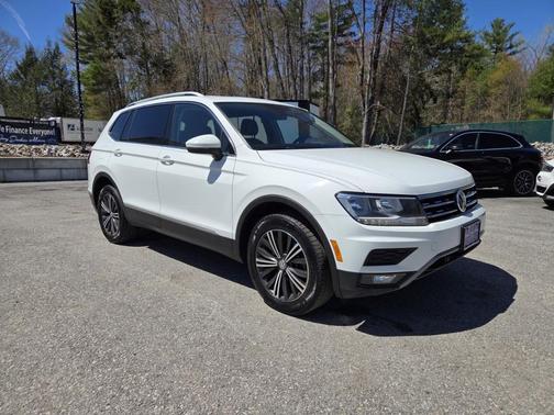 Pure White 2019 Volkswagen Tiguan 2.0T SEL