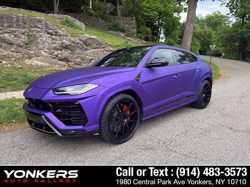 Nero Helene Metallic 2020 Lamborghini Urus AWD