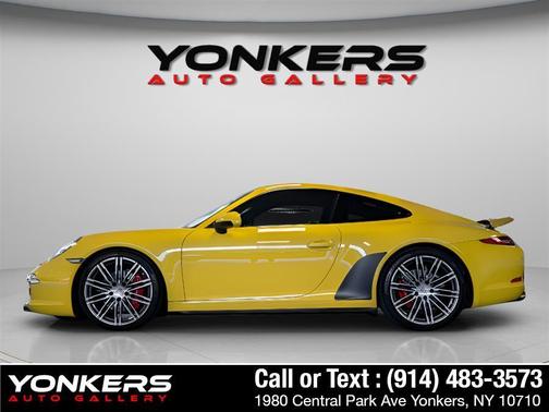 Racing Yellow 2015 Porsche 911 Carrera 4S