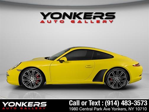 Racing Yellow 2015 Porsche 911 Carrera 4S