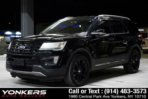 Shadow Black 2016 Ford Explorer XLT