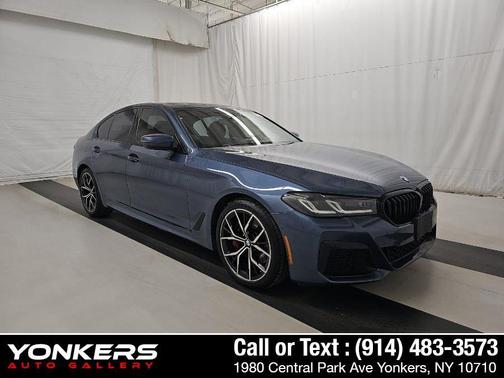 Arctic Race Blue Metallic 2023 BMW 530 i xDrive