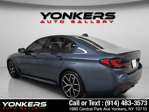 Arctic Race Blue Metallic 2023 BMW 530 i xDrive