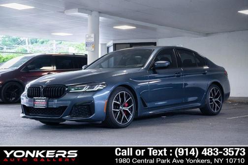 Arctic Race Blue Metallic 2023 BMW 530 i xDrive