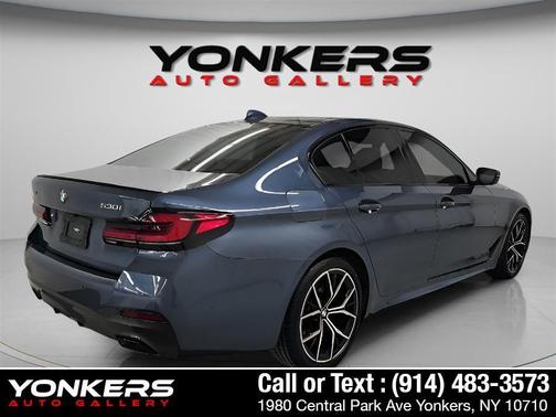 Arctic Race Blue Metallic 2023 BMW 530 i xDrive