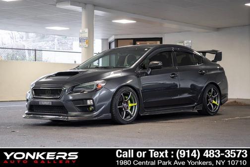 Dark Gray Metallic 2017 Subaru WRX Limited