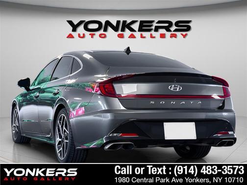 Portofino Gray 2022 Hyundai SONATA N Line