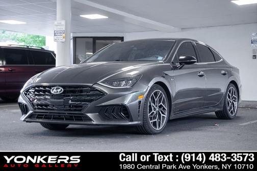 Portofino Gray 2022 Hyundai SONATA N Line