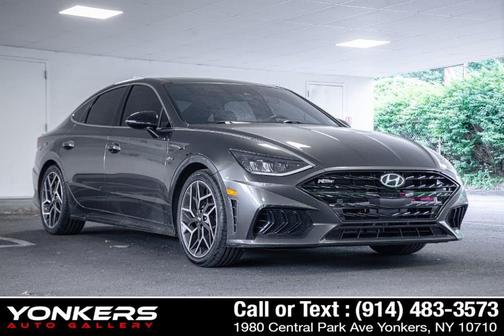 Portofino Gray 2022 Hyundai SONATA N Line